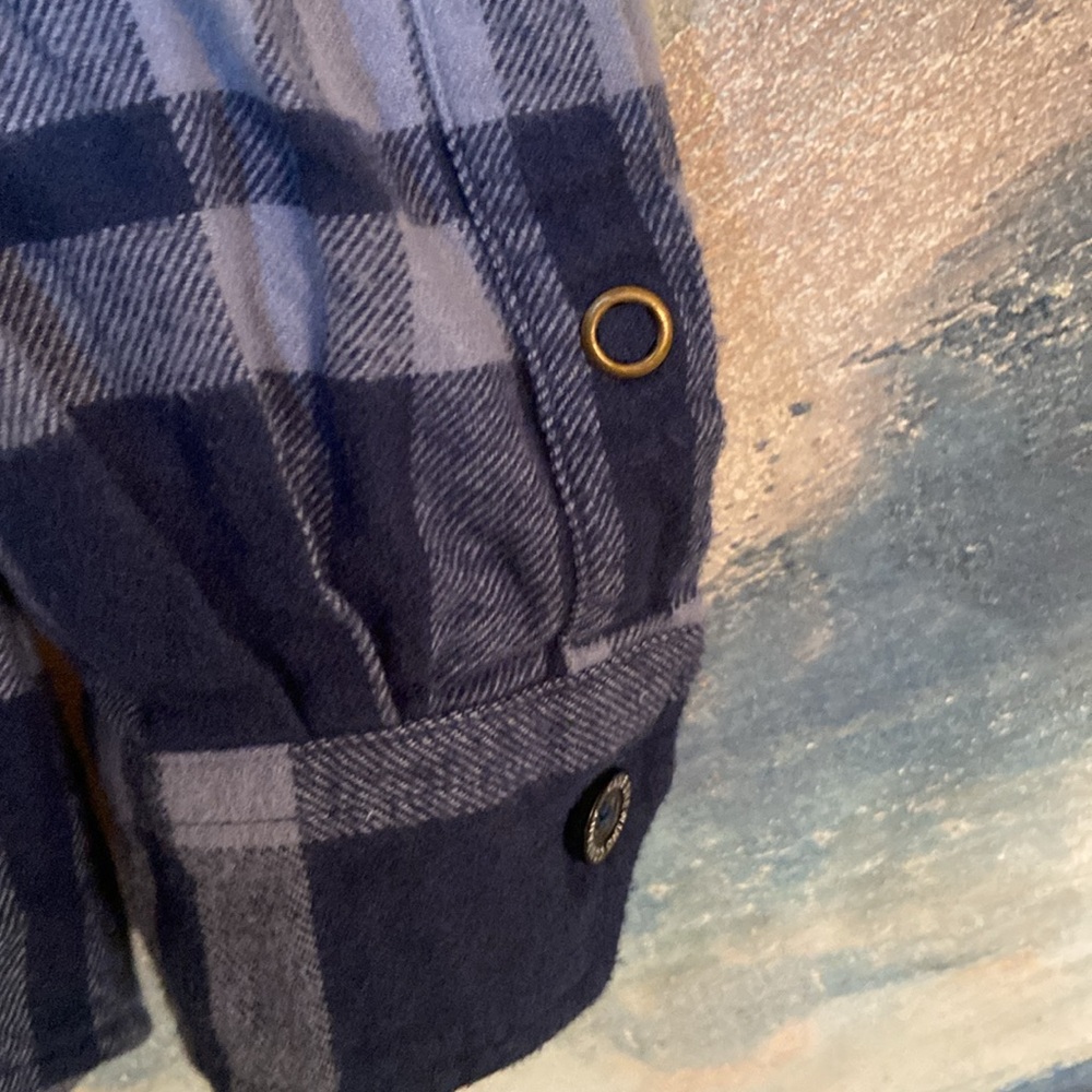 🔥EC🔥Kane Brewing Company 100% Cotton Classic Flannel Button Up Shirt. - Picture 4 of 7